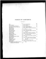 Table of Contents, Clermont County 1870